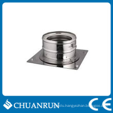 Stainless Steel Double Wall Pipe Adaptor for Pellet Stoves